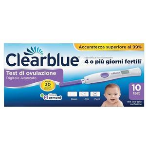 Clearblue Digitale ovulatietest met dubbele hormoonindicator 10