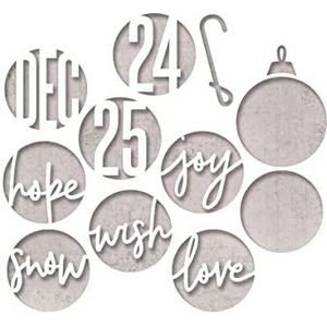 Sizzix Tim Holtz Circle Words Thinlits Snijmatrijzen, 12 stuks, meerkleurig, één maat, papier