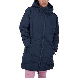 alife & kickin Kasiaak A Coat Manteau d'hiver pour femme Doublure chaude Tailles XS-XXL, Bleu marine, XS