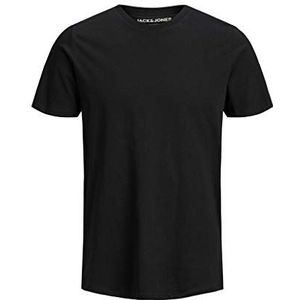 Jack & Jones Jjeorganic Basic Tee Ss O-hals Jr T-shirt voor jongens, zwart.