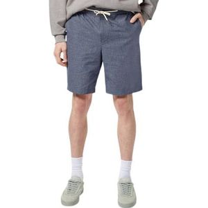 Scotch & Soda Fave - Short bermuda en coton - Coupe décontractée - Yarn-Dyed, Atlantic Blue Mini Check 410, 38W