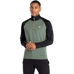 Dare 2b Interfused II Stretch Midlayer voor heren, voor skiën, wandelen en trekking, warm gerecycled stretchmateriaal, sneldrogend en 1/4 ritssluiting