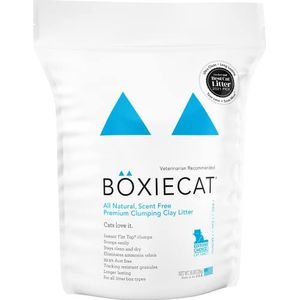 Boxiecat Klonterende kattenbakvulling van hoogwaardige klei, 7,3 kg