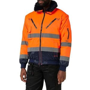 Portwest Pj50 Modern Heren (1 stuk), Oranje/Marineblauw