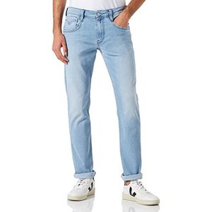 Replay anbass jeans voor heren, lichtblauw (010)