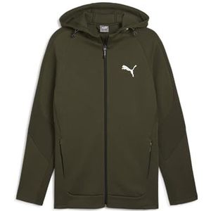 PUMA Evostripe Sweatshirt met capuchon en ritssluiting voor heren