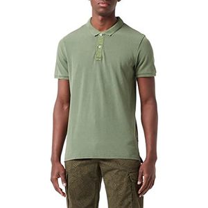 Only & Sons Onstravis Slim Washed SS Polo Noos Los Hombres, Rifle Groen