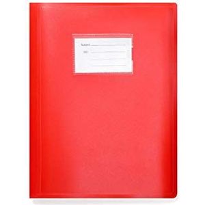 Arpan Flexibele presentatiemap A4 62 hoezen 124 hoezen softcover (rood)