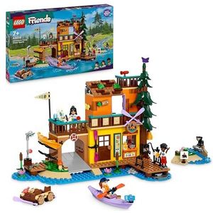 LEGO Friends Watersport op de avonturenbasis, bouwspeelgoed voor kinderen, cadeau-idee voor meisjes en jongens vanaf 7 jaar, inclusief 3 minipoppen en een beer 42626