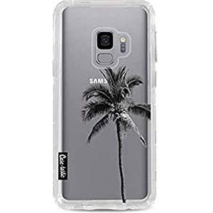 Samsung Galaxy S9 Hoesje, schokabsorberende randen, schokdemping, beschermhoes, Samsung Galaxy S9, krasbestendig, Palm Tree transparant, CASETASTIC