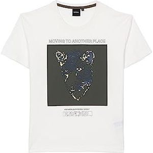 Kaporal Ponga jongens T-shirt, Offwhi