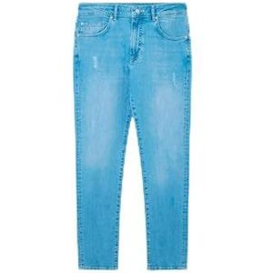Hackett London Licht gewassen denim heren jeans, blauw, cowboy, 30 W/32 L, blauw, cowboy