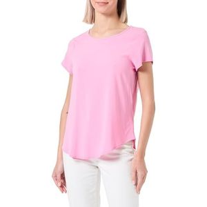 VERO MODA Vmbella Ss Top Wvn Ga Noos T-shirt voor dames, Roze (Cosmos)