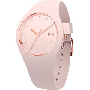 Ice-Watch - Ice Glam Colour Nude – roze dameshorloge met siliconen armband – 015334 (medium), roze, Eén maat, armband, Roze, taille unique, Armband