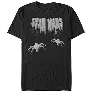 Star Wars Spooky T-shirt à manches courtes unisexe pour adulte, Noir, XXL