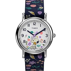 Timex Weekender Quartz horloge met armband 31 mm, Blauw, riem