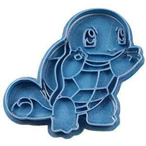 Cuticuter Uitsteekvorm voor koekjes, motief Pokémon, blauw, 8 x 7 x 1,5 cm