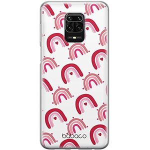 ERT GROUP Xiaomi REDMI Note 9 Pro / 9S hoes origineel en officieel gelicentieerd Babaco Rainbow 001 motief perfect aangepast aan de vorm van de mobiele telefoon, gedeeltelijk transparant