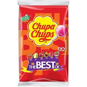 Chupa Chups Best Of-zak, voor kinderen, snoep, lolly's, 100