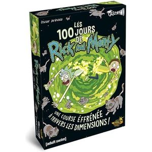 Don't Panic Games De 100 dagen van Rick and Morty - het gezelschapsspel