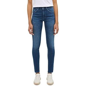 MUSTANG Shelby dames slim jeans medium blauw 602 30W / 32L, middenblauw 602