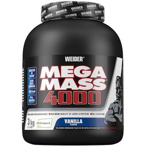 Weider Mega Mass 4000, Vanilla - 3000 g