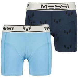 Vingino Messi 02 Set van 2 boxershorts voor jongens, sportief rood, maat S, Sporty Red, 122, Sportief rood