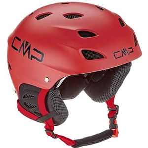CMP Xj-3 Kids Ski Helm Unisex Kinderhelm, Ferrari, S (52-54 cm)
