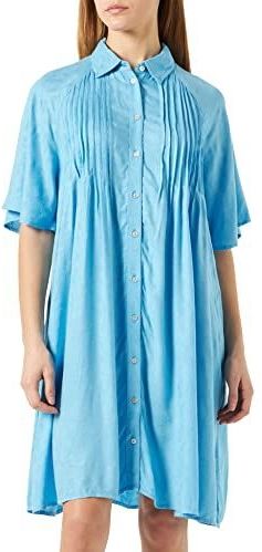 YAS YAS Fira jurk 2/4 S. Noos damesjurk, ethereaal blauw