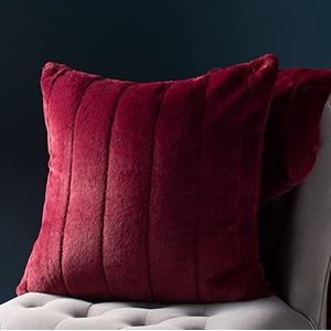 Paoletti Empress Gewatteerd kussen van imitatiebont