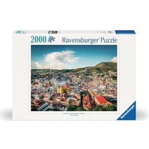 Ravensburger Puzzel Koloniale Stad Guanajuato In Mexico - Legpuzzel - 2000 Stukjes