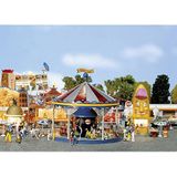 FALLER Zindelstein modelbouwset met 86-delig 202 x 102 x 75 mm I modelspoorwegaccessoires H0 gebouw I modelspoorbaan H0 treinstation, verschillende