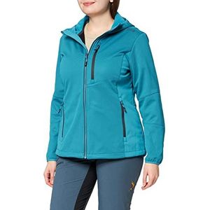 CMP Jacquard softshell jack met pocket windbreaker dames, Lake