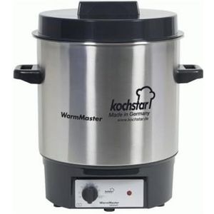 kochstar WarmMaster E 99035035 multifunctionele stalen pot 27 liter 18/10