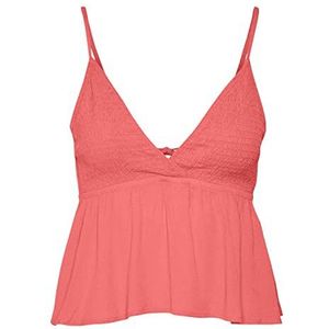 Vero Moda Vmmenny Smock-Tanktop voor dames, perzik in Georgia, M, Vissen in Georgië