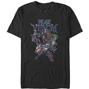 Marvel T-shirt unisexe Avengers We Are Venom Organic à manches courtes, Noir, XL