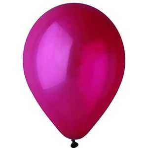 Ciao 100 ballonnen premium kwaliteit G120 natuurlatex ballonnen (diameter 33 cm, bordeauxrood