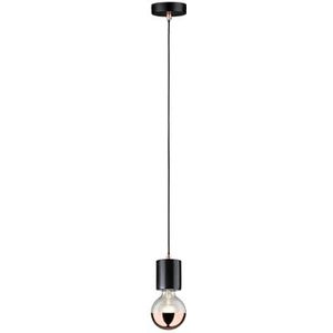 Paulmann Neordic 79751 Nordin Hanglamp max. 60 W, zwart, marmer, mat koper, hanglamp E27 marmer