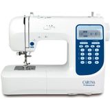 Carina 1014 Professional Naaimachine met Accessoires, Wit, 42 x 20 x 30 cm