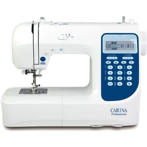 Carina 1014 Professional Naaimachine met Accessoires, Wit, 42 x 20 x 30 cm