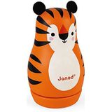 Janod - Muziekdoos van hout tijger – decoratie voor kinderkamer – vanaf 1 jaar, J04674
