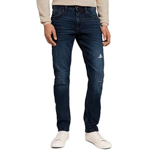 Tom Tailor Denim Slim Piers Jeans voor heren, 10127 - Inkt Blue Denim