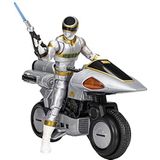 Power Rangers Lightning Collection In Space Silver Ranger F8206 actiefiguur, 15 cm, meerkleurig