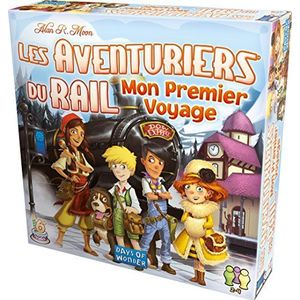 De avonturiers van de rail: Mijn eerste reis, Days of Wonder, gezelschapsspel, vanaf 6 jaar, 2-4 spelers, 15-30 minuten