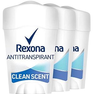 Rexona Deodorant Maximum Protection Clean Scent Anti-transpirant stick - 3 x 45ml - Voordeelverpakking