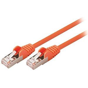 Valueline VLCP85121O025 netwerkkabel 0,25 m Cat5e SF/UTP (S-FTP) Oranje - netwerkkabel (0,25 m, Cat5e, SF/UTP (S-FTP), RJ-45, RJ-45, oranje)