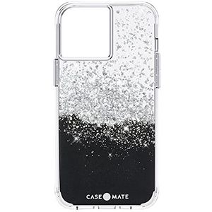 Case-Mate - KARAT ONYX - iPhone 13 Pro hoes - reflecterende elementen van aluminium - 3m valbescherming - 6,1 inch - onyx carat