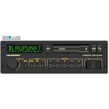 Blaupunkt Hamburg SQM 23 DAB autoradio 1 DIN Youngtimer retro radio vintage radio DAB + Bluetooth handsfree systeem 2 x USB Aux-ingang Sub-Out Vario Color display 200 W