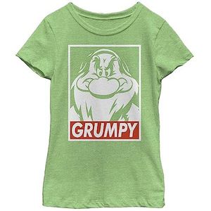 Disney Snow White Grumpy Streetwear meisjes T-shirt appelgroen, Apple Groen