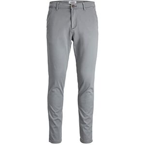 Bestseller A/S Jpstmarco Jjbowie Sa Noos Pantalon chino pour homme, Gris, 31W / 34L